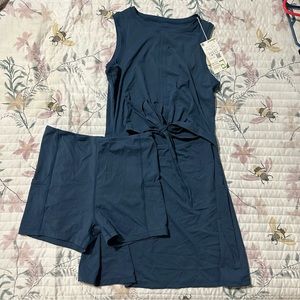 Halara active dress with shorts